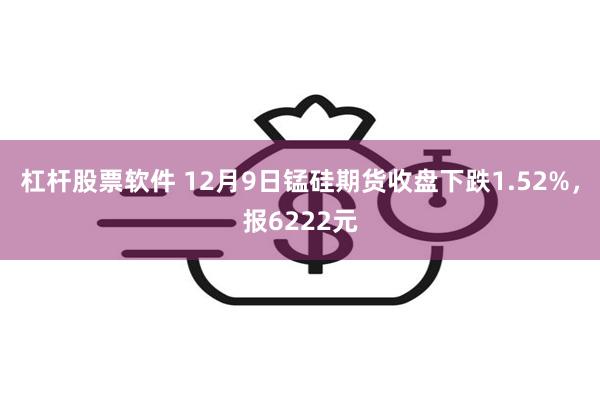 杠杆股票软件 12月9日锰硅期货收盘下跌1.52%，报6222元
