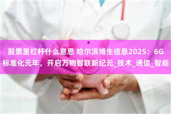 股票里杠杆什么意思 哈尔滨博生信息2025：6G标准化元年，开启万物智联新纪元_技术_通信_智能