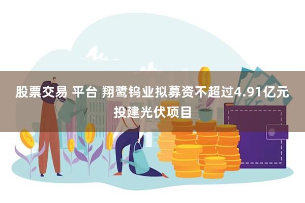 股票交易 平台 翔鹭钨业拟募资不超过4.91亿元投建光伏项目